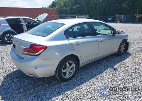 2013 Honda Civic Lx из США, поврежденный, VIN 2HGFB2F52DH566084